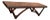 Mid-Century Modern Sculptural Coffee Table / Bench Manner of Adrian Pearsall For Sale