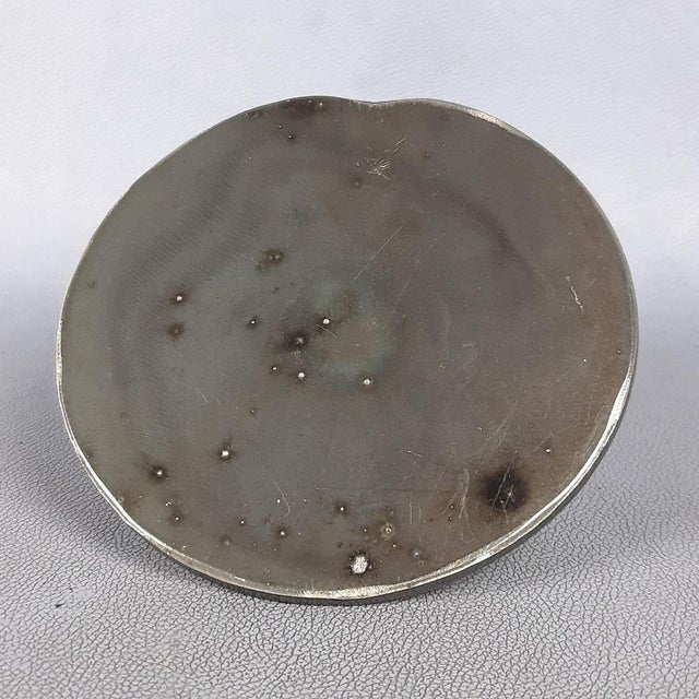 Sculpture Heart in Metal, Iron & Steel by Simon Saronni For Sale - Image 9 of 14