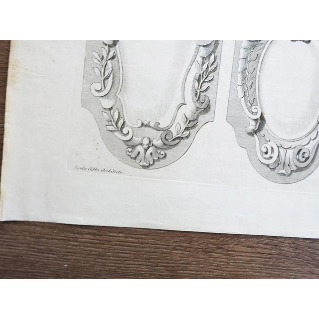 Antique 1728 James Gibbs Architectural Ornament Engravings - Set of 3 For Sale - Image 9 of 10