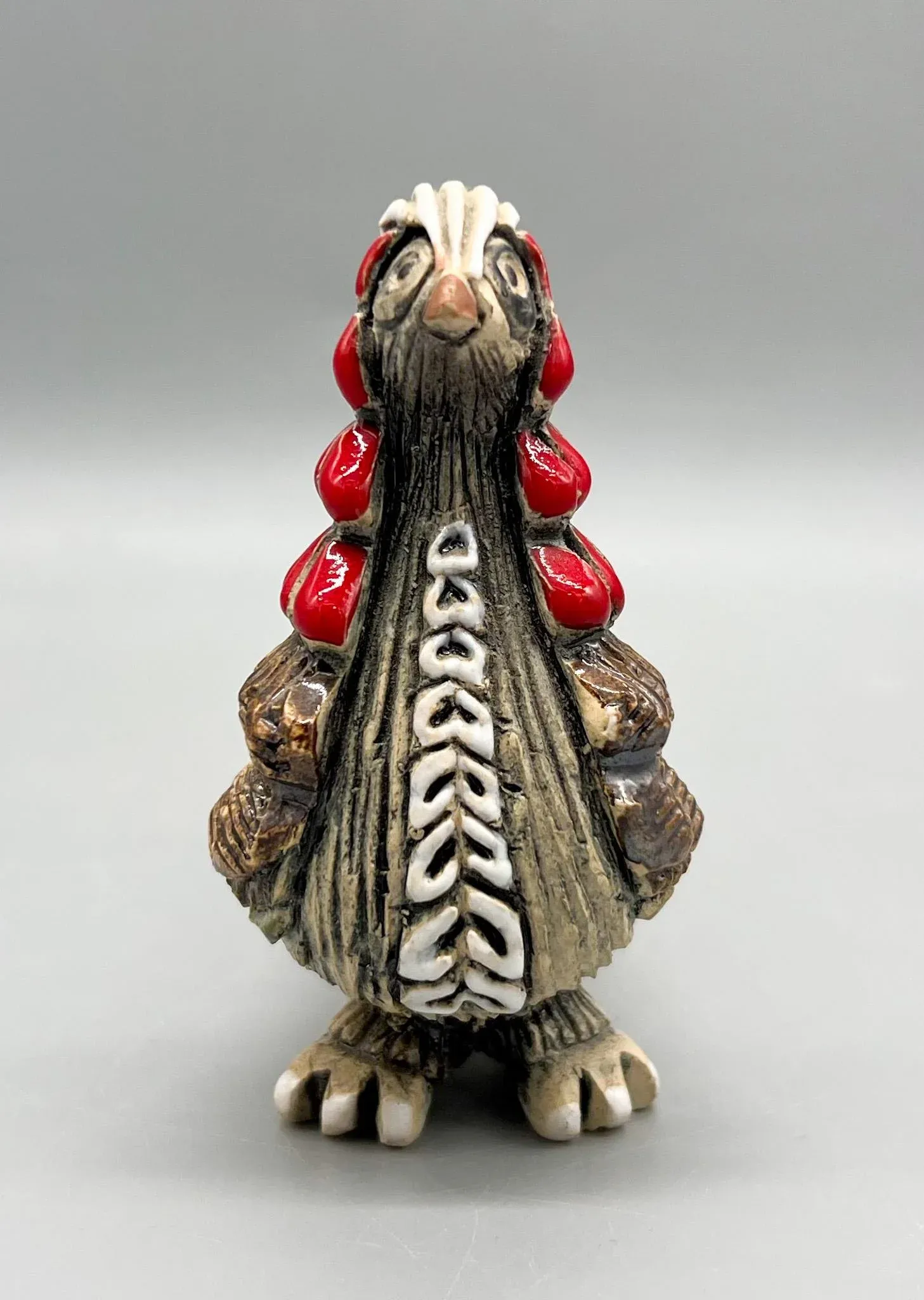 Vintage Artesania Rinconada Pheasant Bird Ceramic Figurine | Chairish