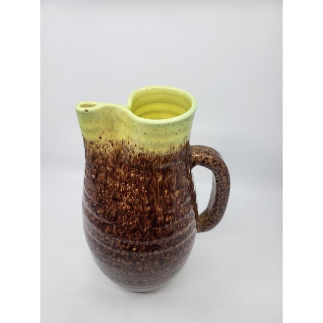 Vintage Pitcher in Glazed Ceramic from Poterie d'Accolay, France, 1970s For Sale - Image 10 of 14