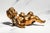 Heavy Classical Figurine Vintage Solid Metal Cherub Putti With Bird Sculpture Paperweight Home Decor Art For Sale In New York - Image 6 of 13