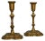 Mid-Century Danish Brass Candleholders in Classic Form, Set of 2 For Sale