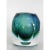 Mid-Century Modern 1970s Faceted Sommerso Glass Bud Vase For Sale - Image 3 of 11