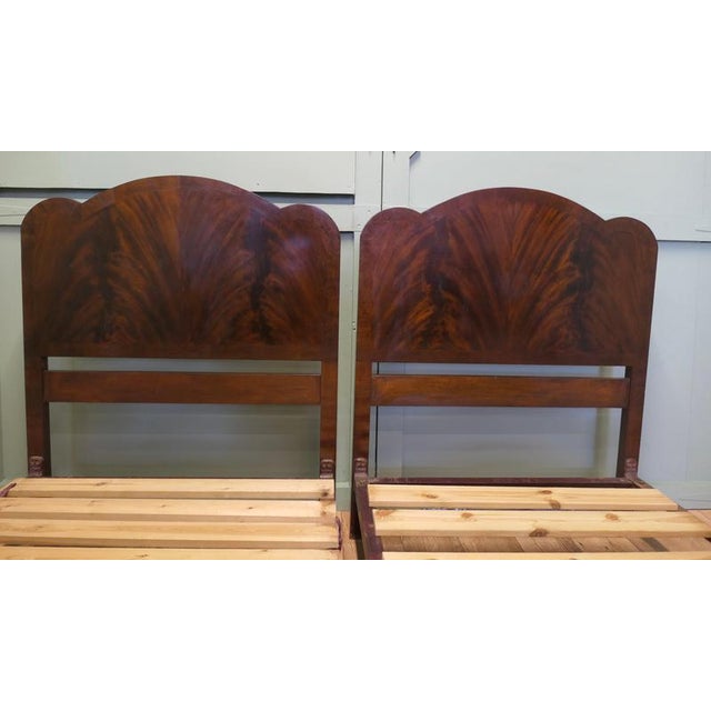 1920s Art Deco Twin Double Bed, 1920 For Sale - Image 5 of 9