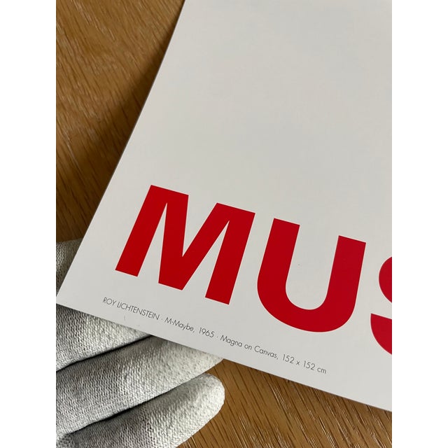 Roy Lichtenstein M-Maybe, 1965, Copyright 2005 Vg Bild Kunst, Printed in Germany For Sale - Image 4 of 5