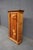 Early 20th-century Art Nouveau hanging pantry cupboard in the manner of Émile Gallé, crafted in quarter-sawn oak with an...