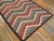 1930s Multicolo Zig Zag Antique American Navajo Rug 3' 9"x 6' 4" Flatweave Wool Carpet For Sale - Image 4 of 5