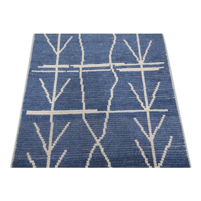 Oriental Hand Knotted Rug Turkish Tulu Rug 2'10" x 10'2" For Sale - Image 4 of 6