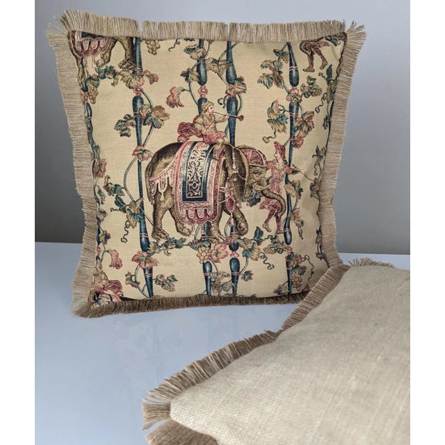 Vintage Cushions by Gaston and Daniela, 1960s, Set of 2 For Sale - Image 10 of 12