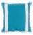 Pretty turquoise Linen pillows by Lacefield Designs, with white linen stripes and decorative flange. 20x20 (Pair / Set of...