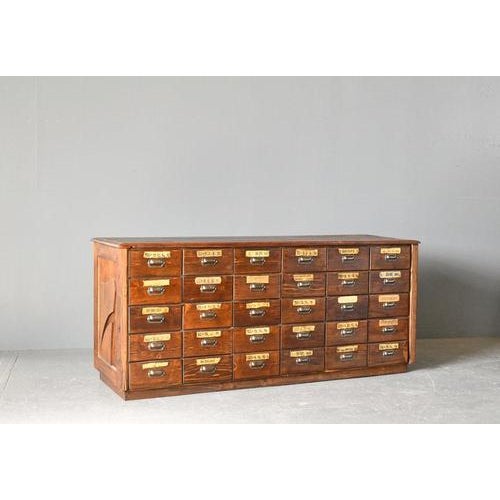Ironmongers Shop Counter Drawers, 1910s For Sale - Image 12 of 15