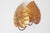 1970s Gilt Monstera Wall Lamp with Double Leaf from Maison Jansen, France, 1970s For Sale - Image 5 of 15