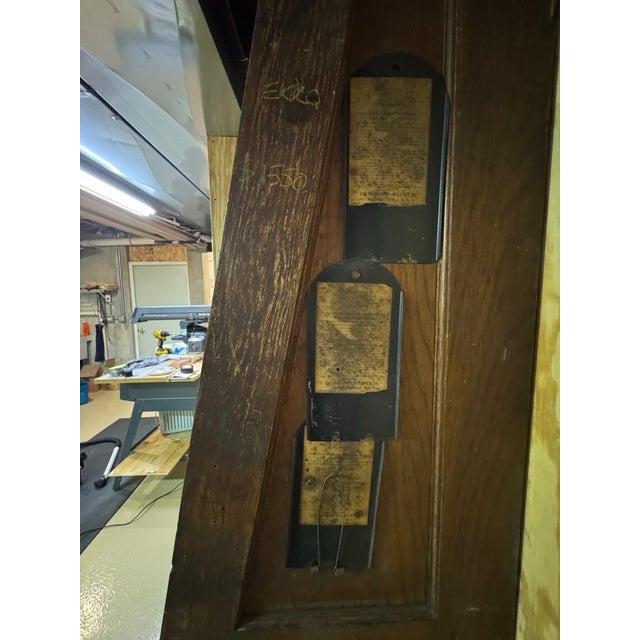 Early 20th Century American Monumental Angled Apothecary Style Cabinet / Display Unit - 85” For Sale - Image 9 of 11