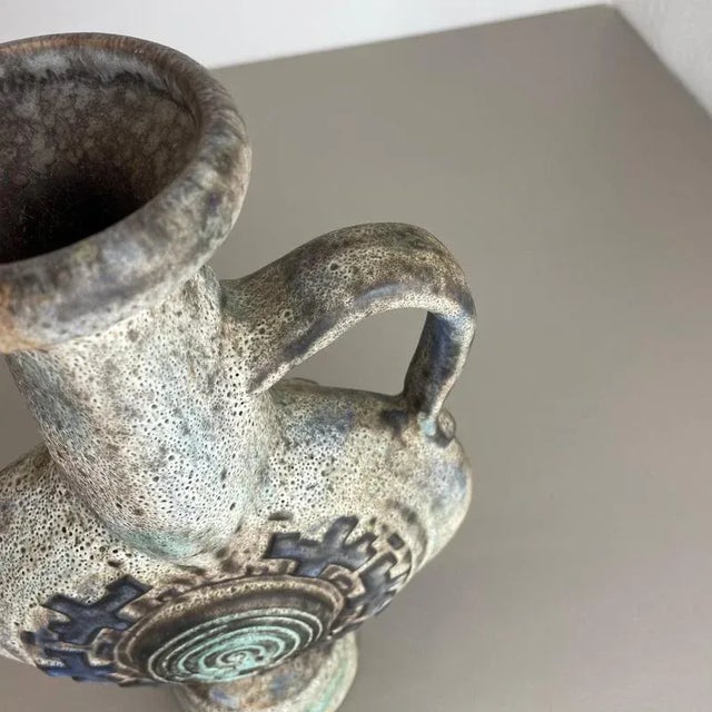 Sculptural Fat Lava Pottery Vase from Jopeko, Germany, 1970s For Sale - Image 9 of 18