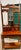 Mid 20th Century Mahogany Hall Tree With Mirror For Sale - Image 11 of 12