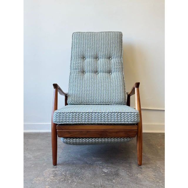 1950s Attributed to Milo Baughman for James Inc. Recliner For Sale - Image 9 of 16