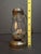 Brass Antique 1900s Brass Miniature Skater's Lantern Clear Globe Oil Lamp For Sale - Image 8 of 8