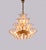 Germany Hollywood Regency Crystal & Gilt Brass Chandelier from Palwa, 1960s For Sale - Image 9 of 15