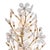 Regina Andrew Cheshire Sconce in Gold Leaf For Sale - Image 4 of 5