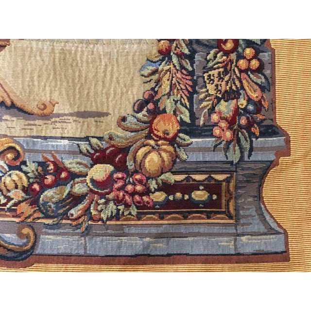 1950s 1950s Point Des Meurins French Wall Tapestry “Jardin Beaumesnil” For Sale - Image 5 of 11