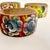 Wood 1970s Vintage Folk Art Southwestern Floral Hand Painted Wooden Napkin Rings - Set of 6. For Sale - Image 7 of 8