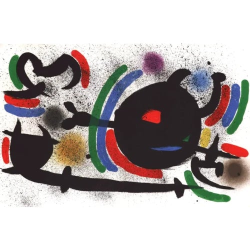 Artist: Joan Miro Country: Spain Title: Untitled? ?v1-10d Medium: Original Lithograph Marks: Not signed or numbered Size:...
