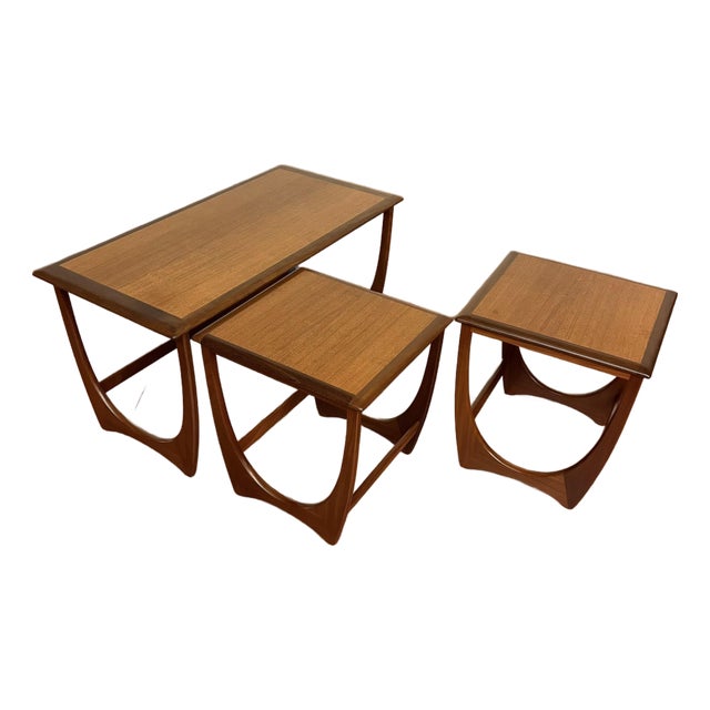G-Plan Astro Coffee & Side Nesting Tables For Sale
