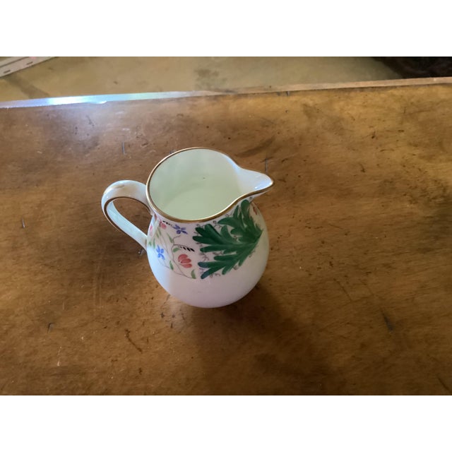Early 20th Century Vintage Green and White Wedgewood Tea Service - 44 pcs For Sale - Image 5 of 12
