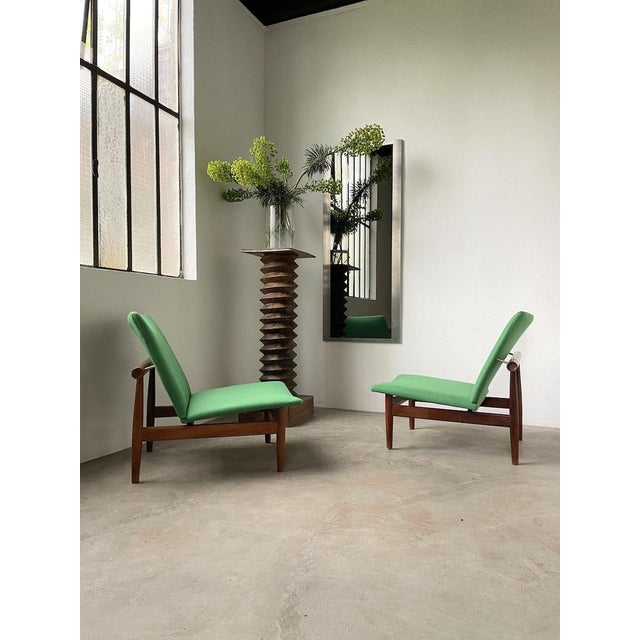 Set of Armchair Model Japan by Finn Juhl for France & Søn / France & Daverkosen, 1950s For Sale - Image 10 of 18