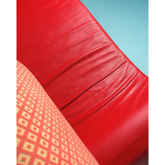 Onda Chaise Lounge in Leather from Cor, 1980s For Sale - Image 9 of 12