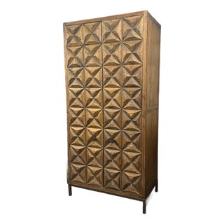 Noir Furniture Jones Armoire For Sale