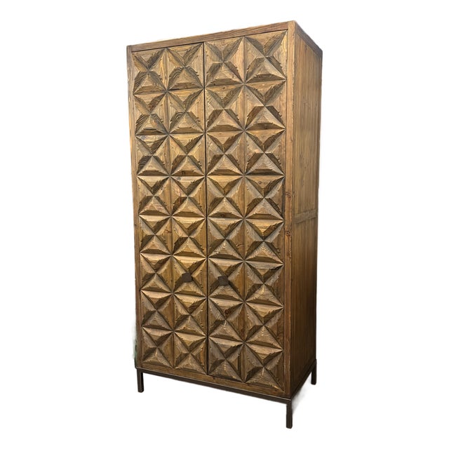 Noir Furniture Jones Armoire For Sale