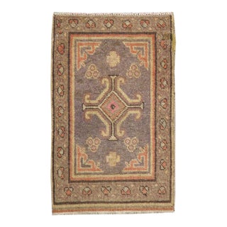 Galerie Shabab Collection Early 20th Century East Turkestan Khotan Rug For Sale
