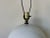 80's Postmodern Sphere Ball - Shape Ceramic Table Lamp on Lucite Base/Sold For Sale - Image 9 of 12