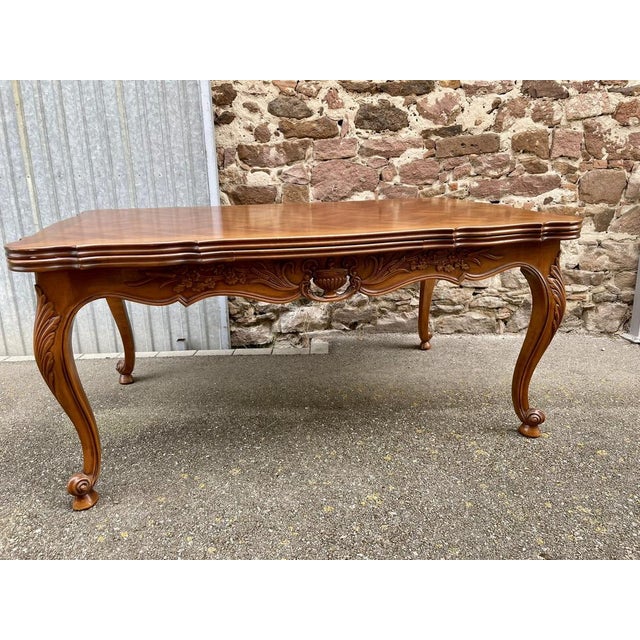 Vintage Louis XV Style Dining Table, 1960s For Sale - Image 11 of 11