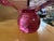 1414 Bohemia Signed Large Art Glass Bowl Pink 18in For Sale - Image 9 of 9