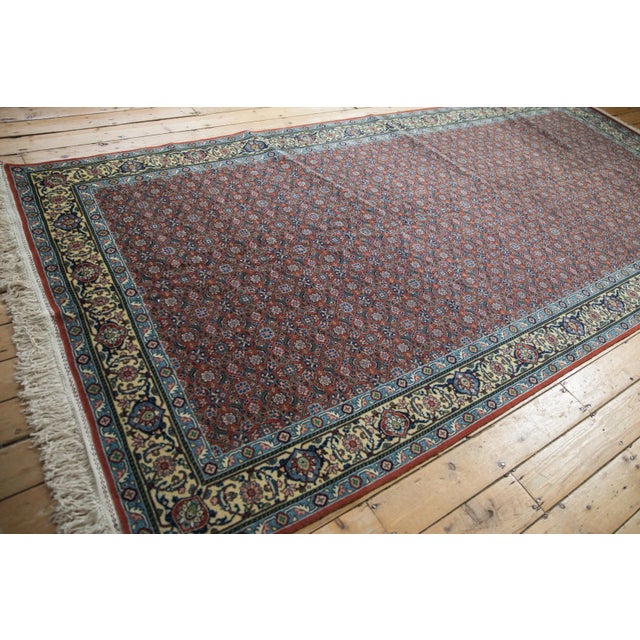 Textile Vintage Bulgarian Tabriz Design Rug Runner - 5'11" X 11'11" For Sale - Image 7 of 12