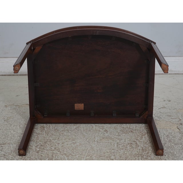 Kittinger Colonial Williamsburg Wa-1042 Mahogany Coffee Table For Sale - Image 15 of 16