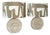 Travertine Lamps by Fratelli Mannelli, 1970s, Set of 2 For Sale
