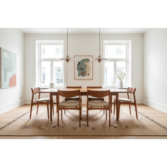Danish Teak Chair by P. E. Jørgensen for Farsø Stolefabrik, 1960s For Sale - Image 6 of 18