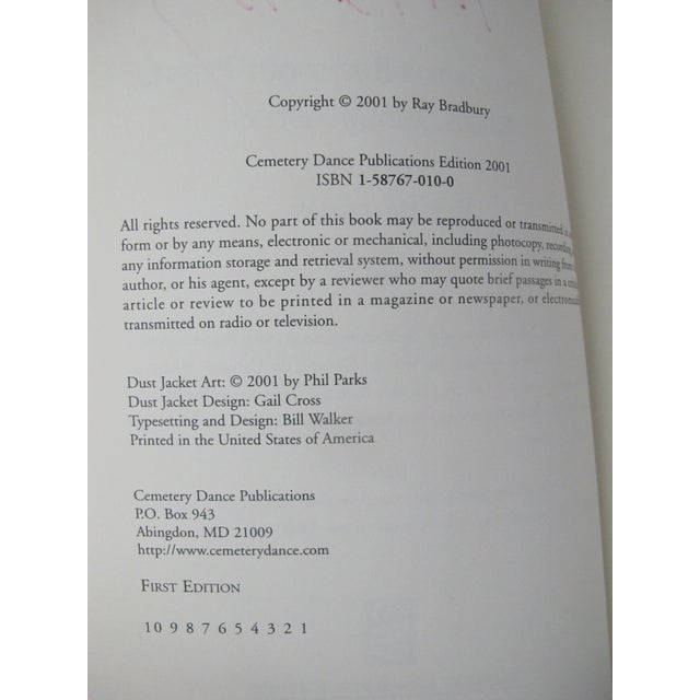 2000 - 2009 Ray Bradbury Signed 1st Edition Chapbook for Burnt-Out Priests Rabbis & Ministers For Sale - Image 5 of 9