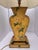 1980s Chinoiserie Bradburn Gallery Hand-Painted Faux Bois Metal Table Lamp With Original Labeled Shade For Sale - Image 11 of 12