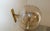 Double-Cap Wall Light in Amber Glass and Brass from Peill & Putzler, Germany, 1960s For Sale - Image 11 of 18