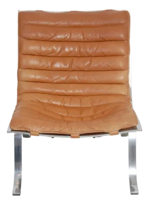 Ariaen Lounge Chair in Cognac Leather by Arne Norell, 1970s