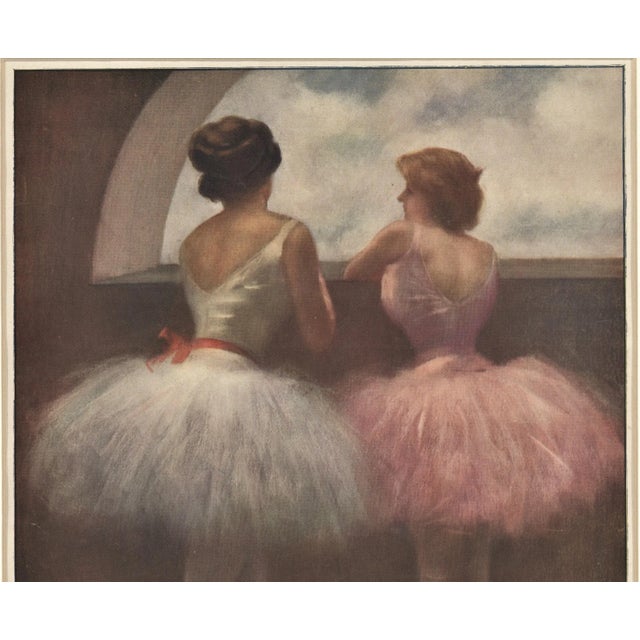 Contemporary 1910s Ballerina Dancers Print by Pierre Carrier-Belleuse, Matted For Sale - Image 3 of 6
