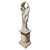 Italian Artist, Greek Revival Sculpture of a Female Figure with the Bust of Dionysus, 1970, Marble For Sale - Image 10 of 10