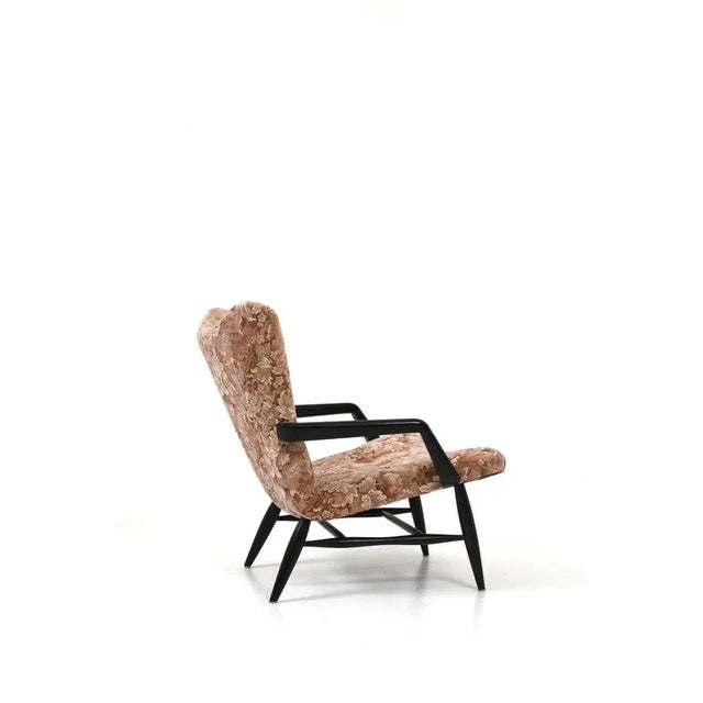 Wood Model 223 Armchair attributed to Svante Skogh for Engen, 1950s For Sale - Image 7 of 10