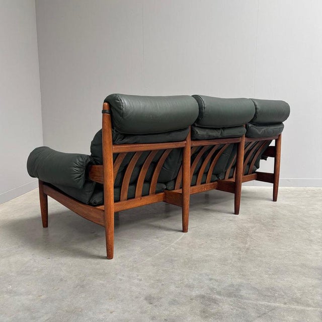 Green Lounge Sofa by Eric Merthen for Ire Möbel AB, 1960s For Sale - Image 8 of 18