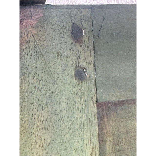 19th Century Italian Neoclassical Demilune Credenza With Marble Top For Sale - Image 9 of 18